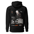 Anime Hoodie (White Hair Black Coat)