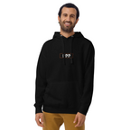 Anime Hoodie (White Hair Black Coat)